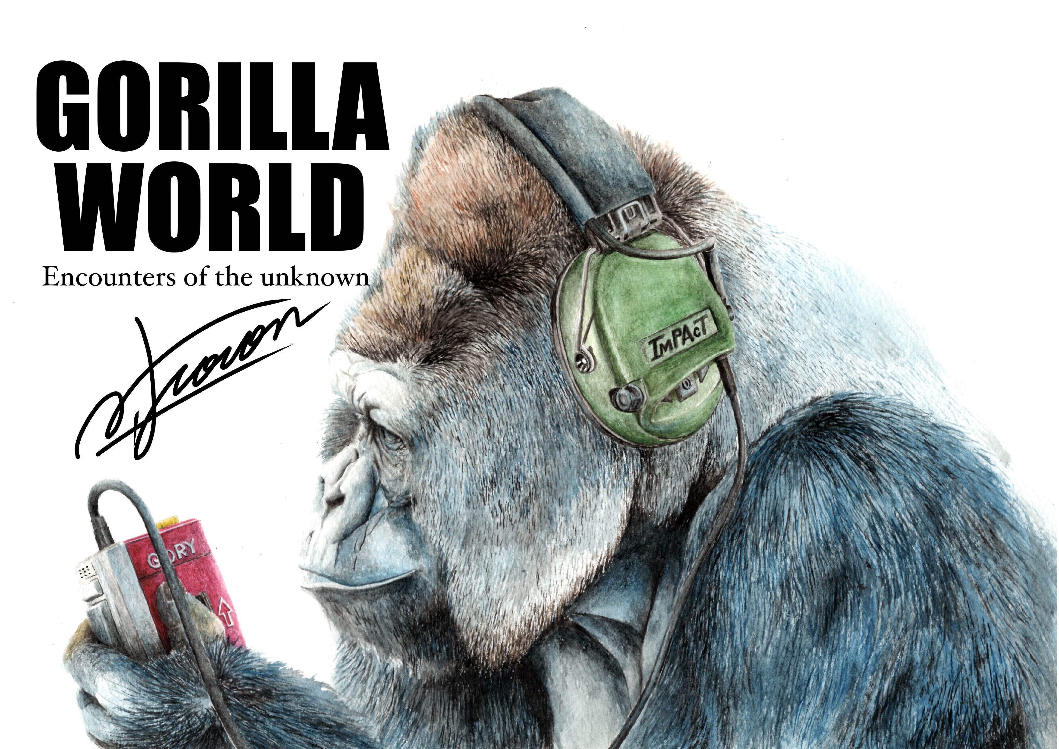 GORILLA WORLD（A4レプリカ No.1）