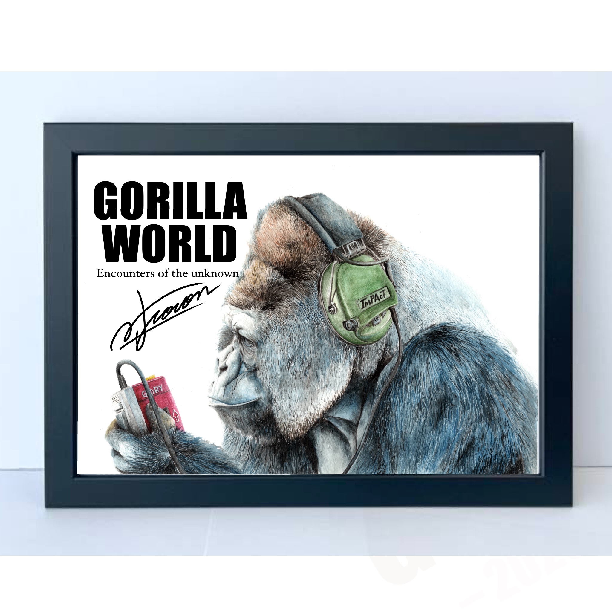 GORILLA WORLD（A4レプリカ No.1）