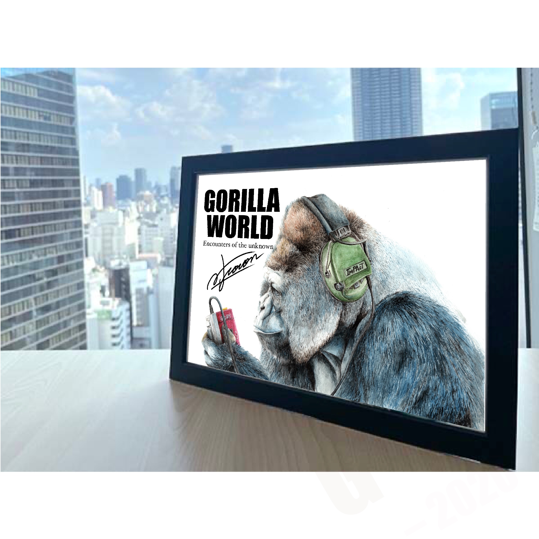 GORILLA WORLD（A4レプリカ No.1）