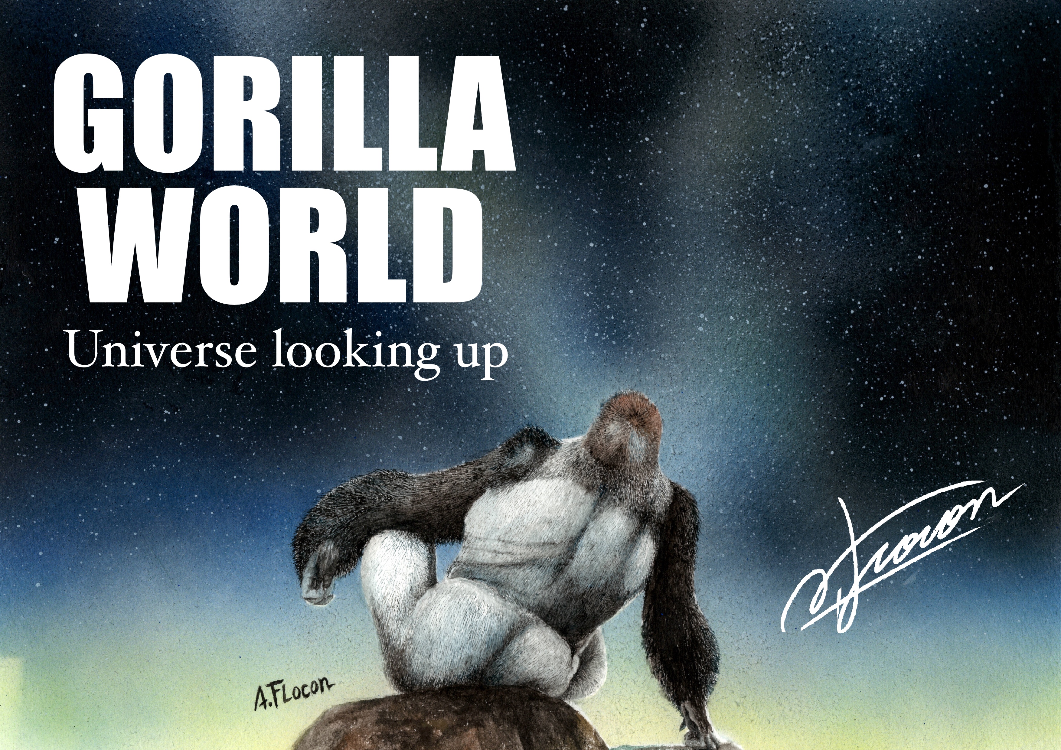 GORILLA WORLD（A4レプリカ No.2）