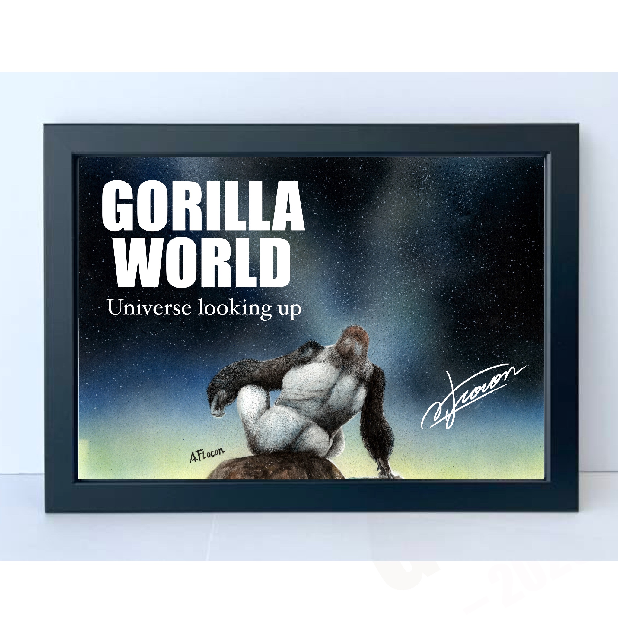 GORILLA WORLD（A4レプリカ No.2）