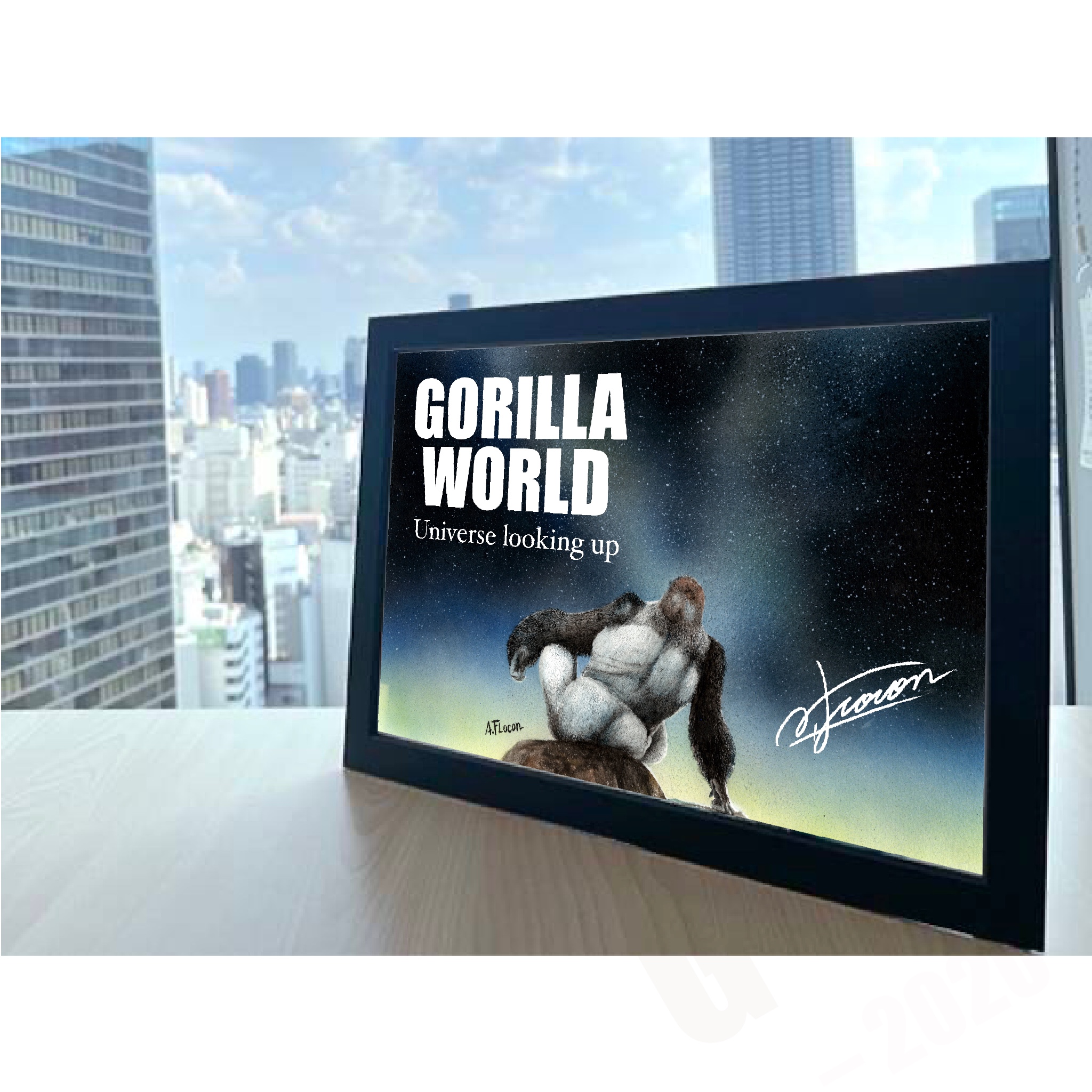 GORILLA WORLD（A4レプリカ No.2）