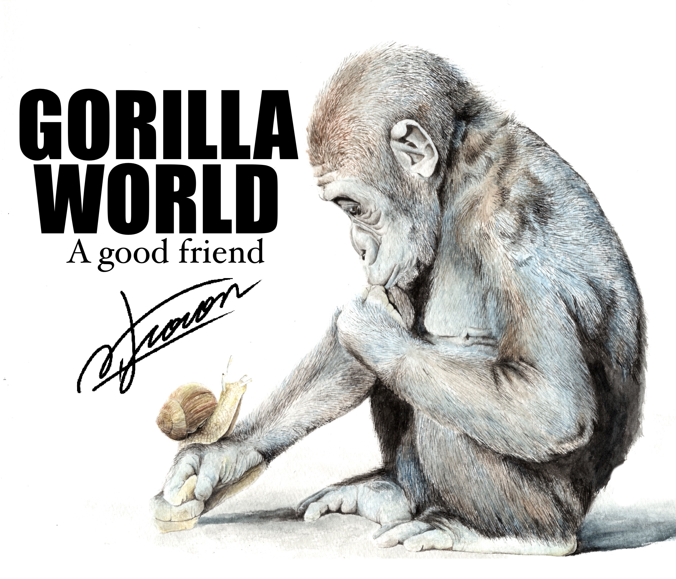 GORILLA WORLD（A4レプリカ No.3）