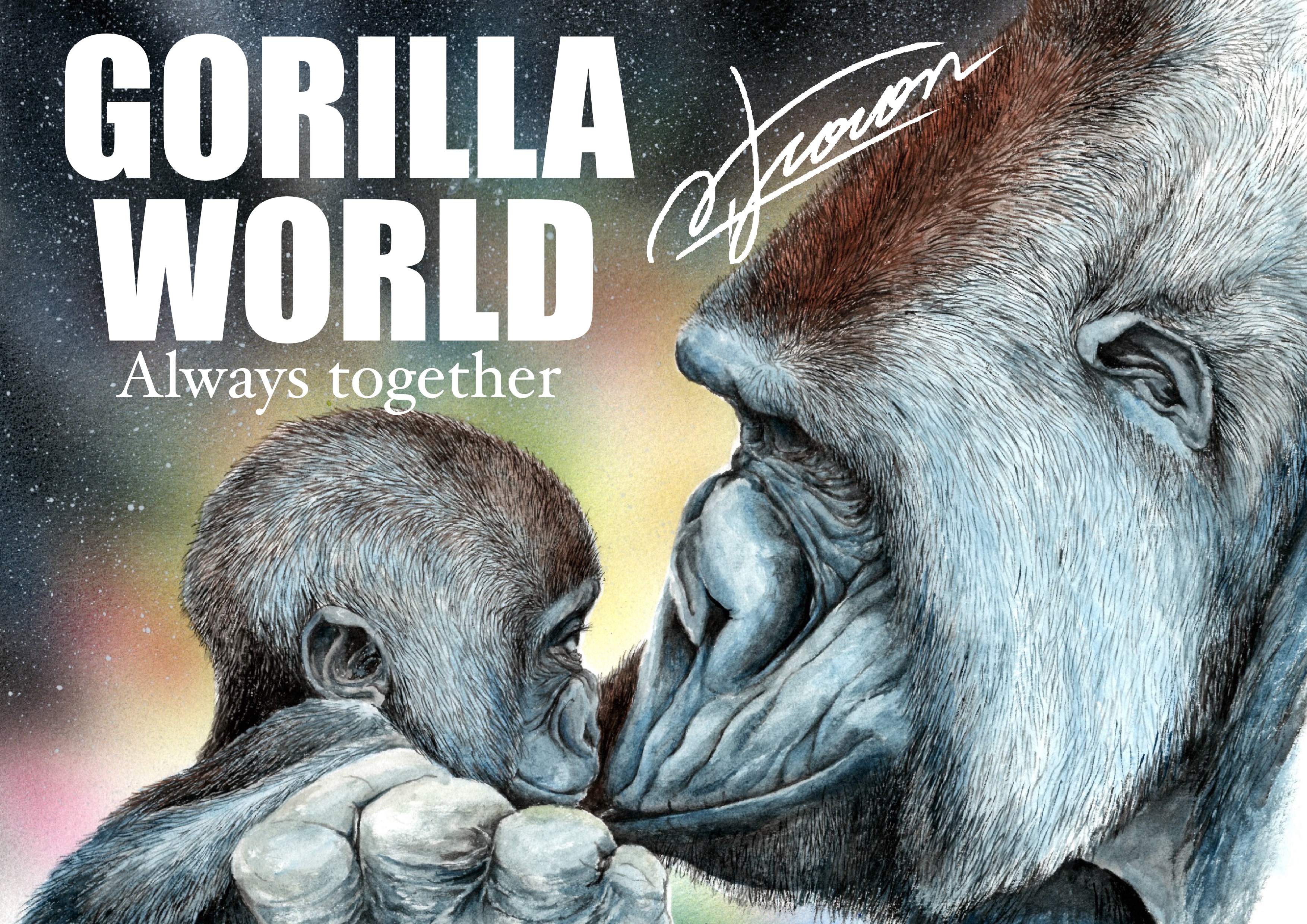 GORILLA WORLD（A4レプリカ No.4）