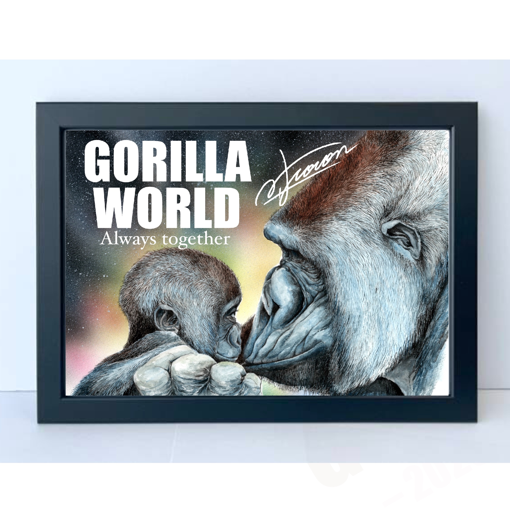 GORILLA WORLD（A4レプリカ No.4）