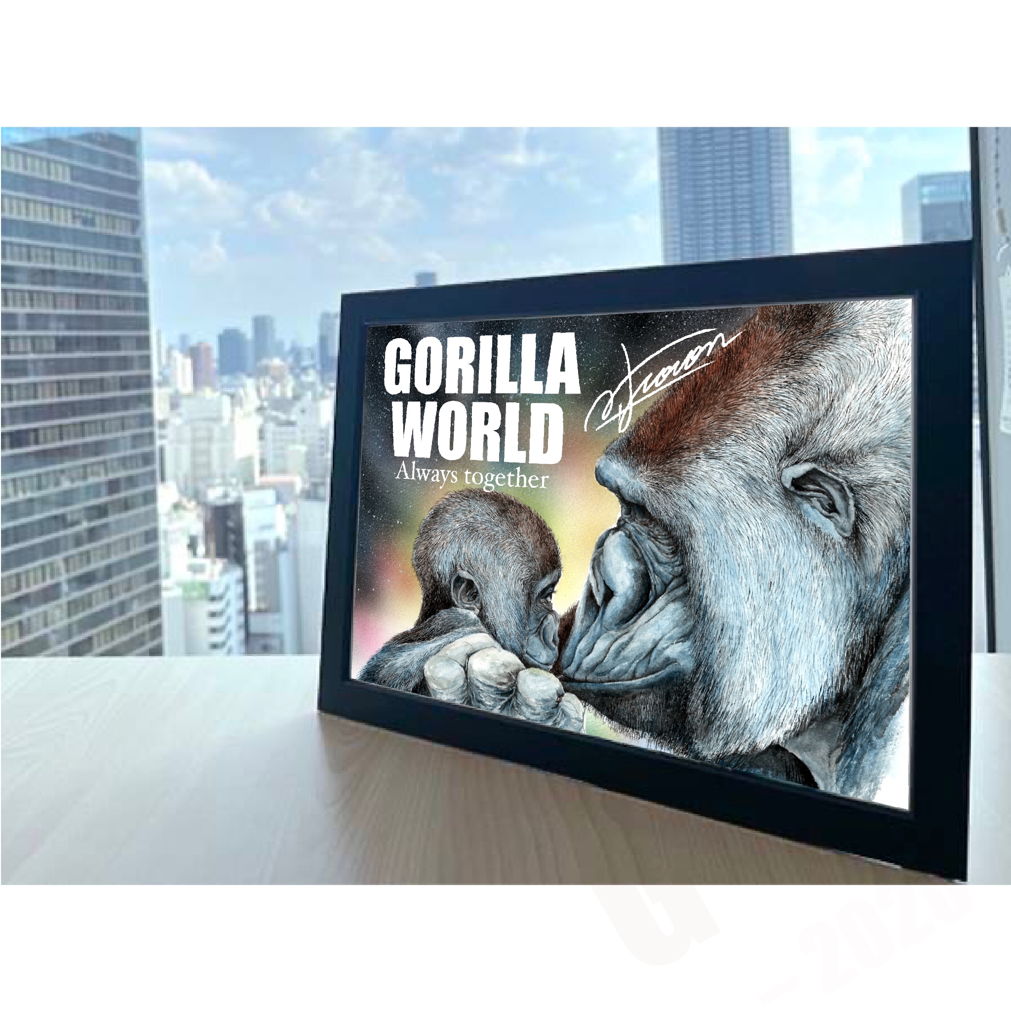 GORILLA WORLD（A4レプリカ No.4）