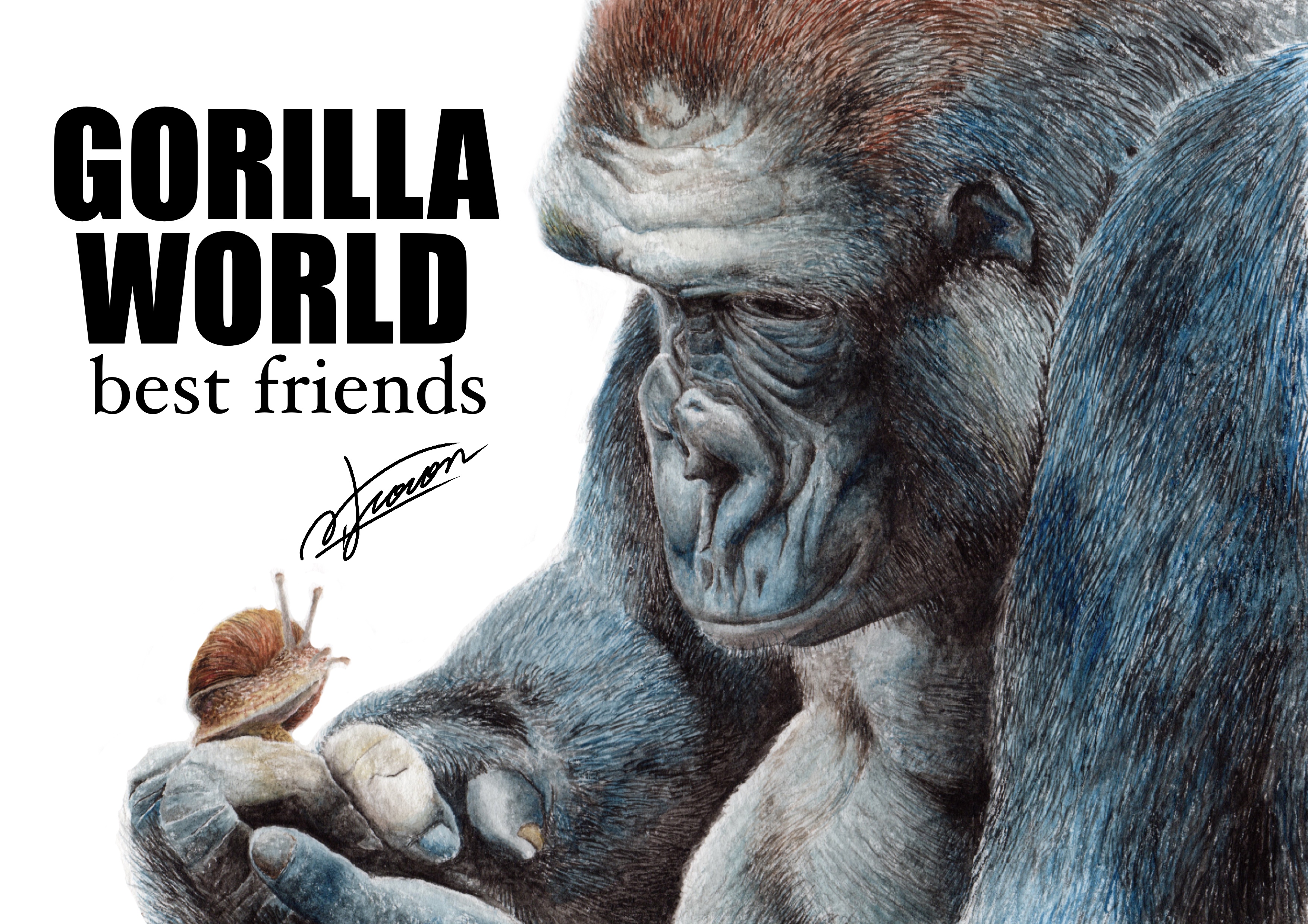 GORILLA WORLD（A4レプリカ No.5）