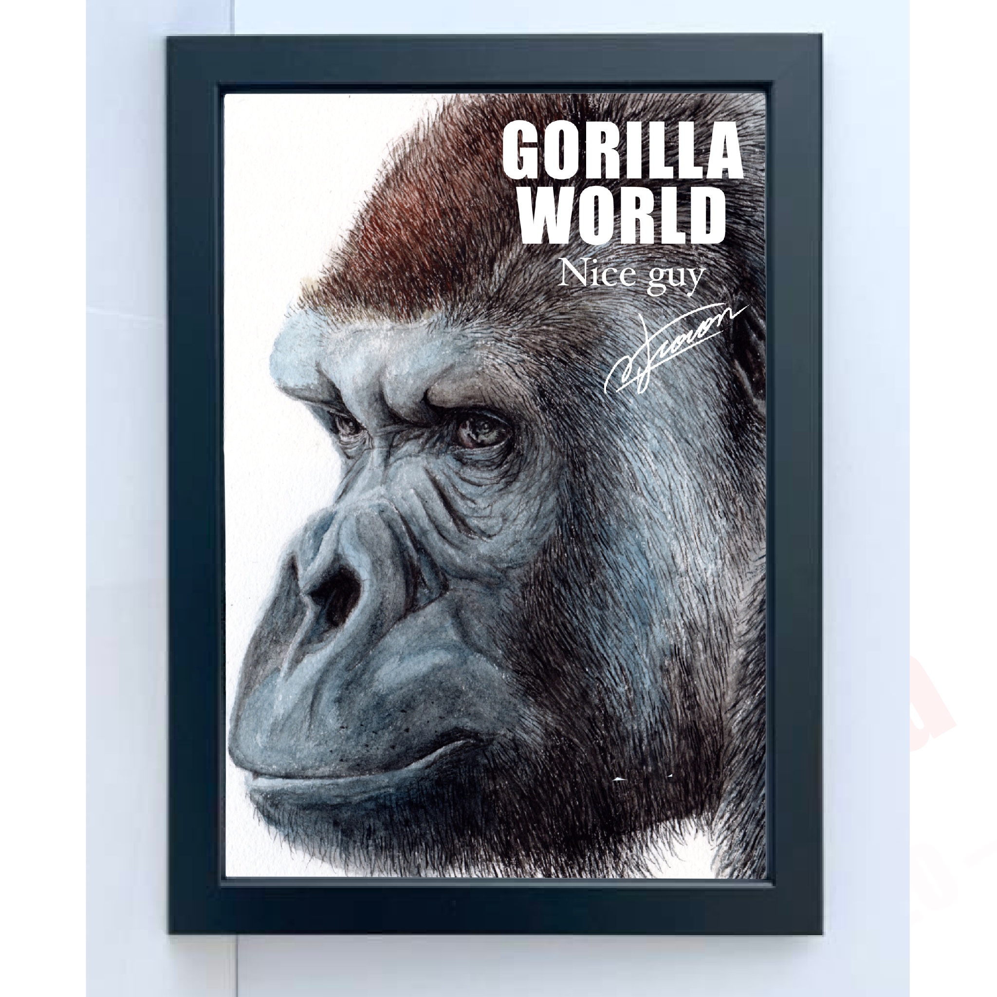 GORILLA WORLD（A4レプリカ No.6）