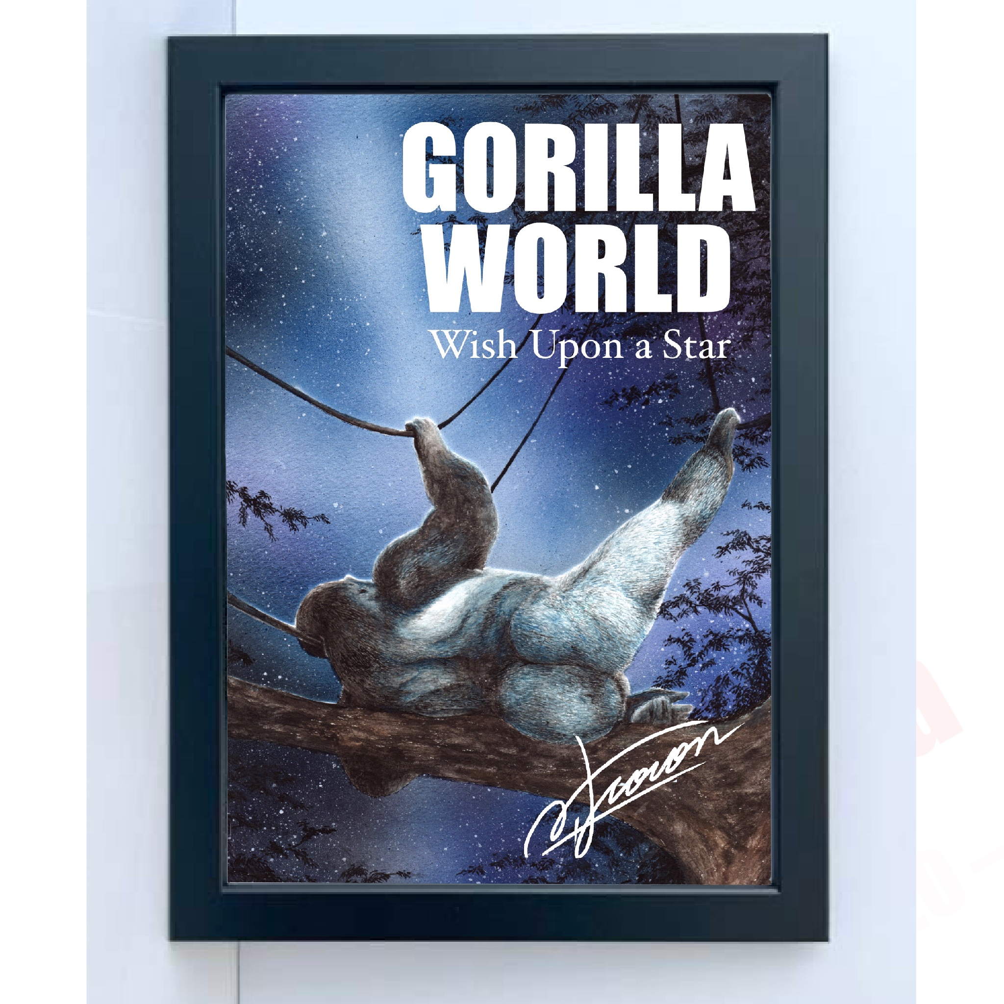 GORILLA WORLD（A4レプリカ No.8）