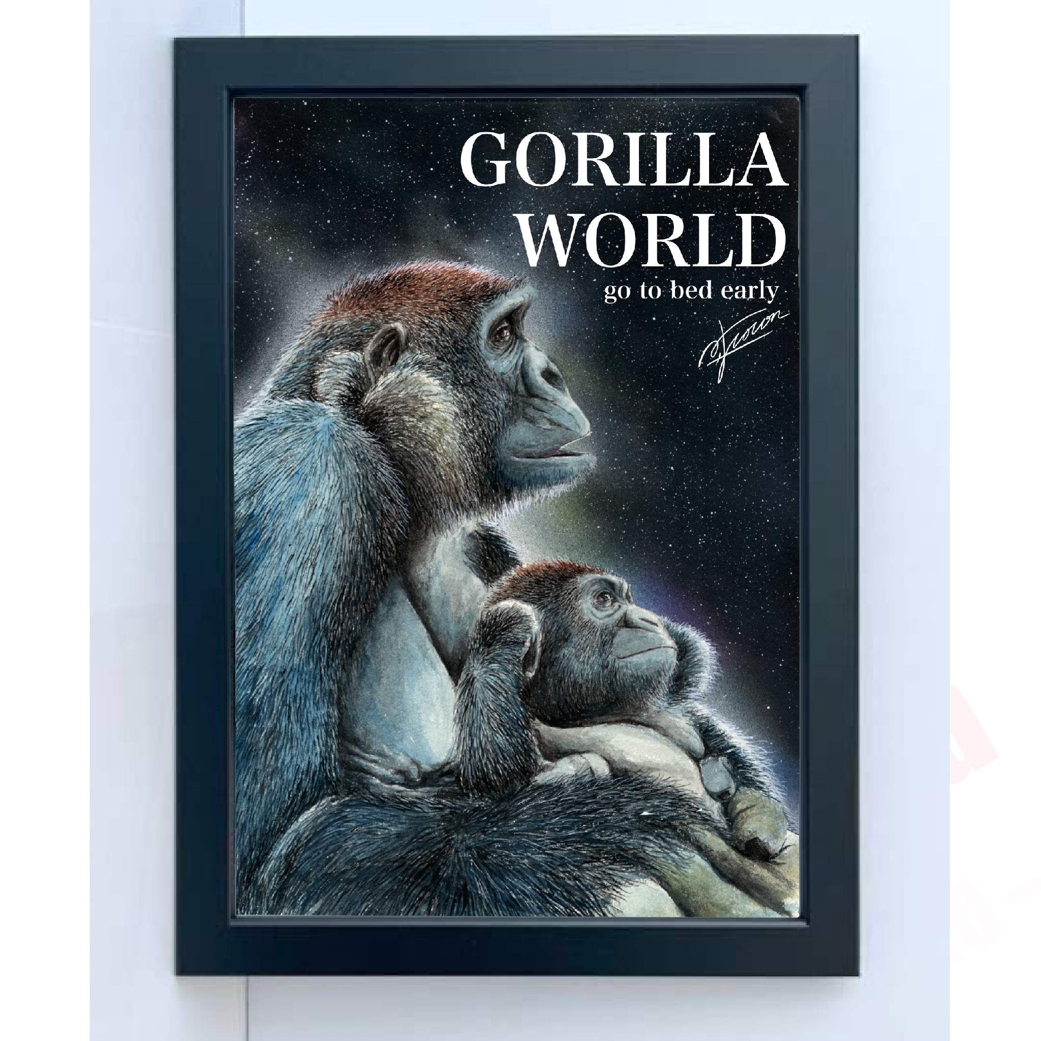 GORILLA WORLD（A4レプリカ No.9）